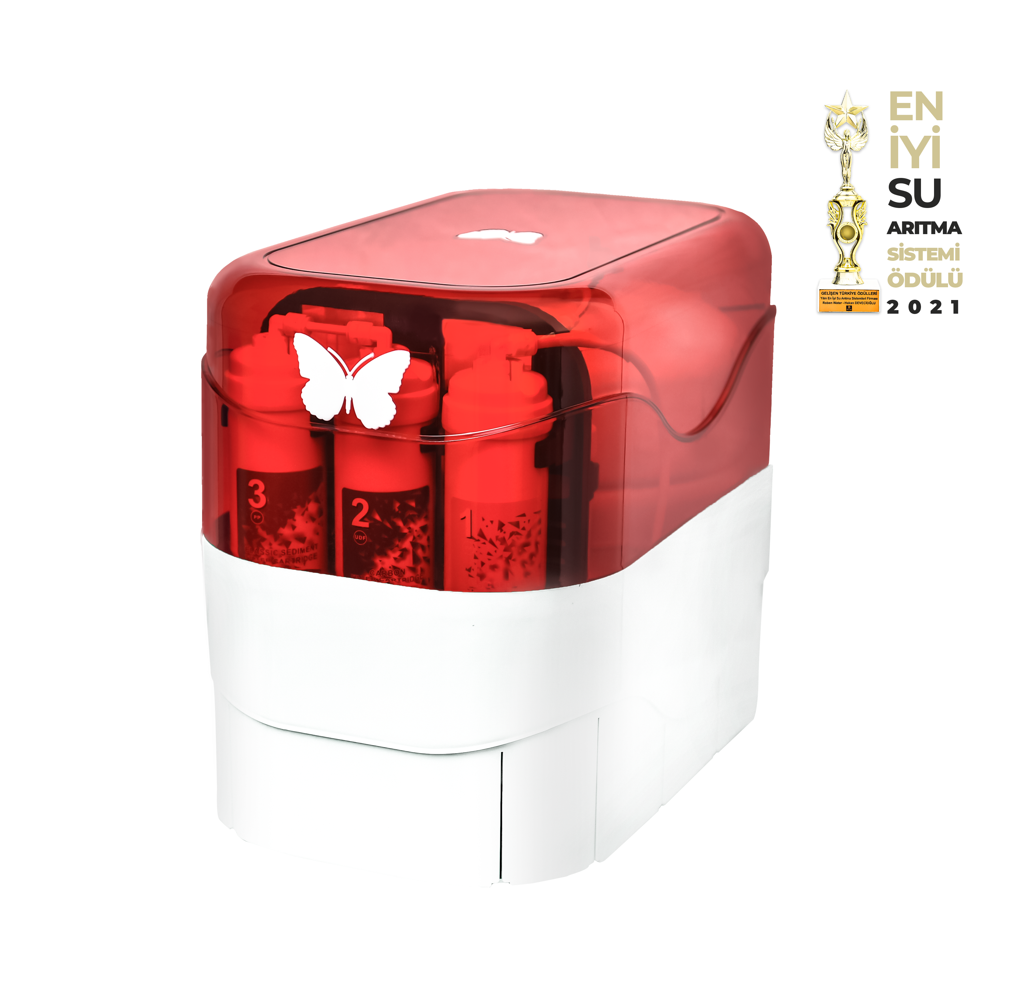 ROBEN SU ARITMA CİHAZI KIRMIZI